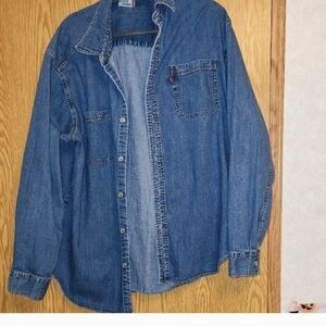 Levi's Classic Blue Denim Shirt